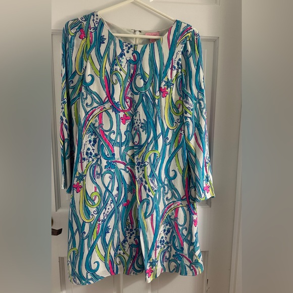 Lilly Pulitzer Colette Swing Dress in Long Story - Picture 1 of 3